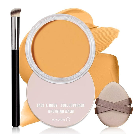 Under Eye Concealer for Dark Circles,Pro Full Coverage Concealer Makeup,Long-lasting Color Corrector for Dark Circles,Waterproof Under Eye Brightener,Corrector de Ojeras (05 WARM TAN)