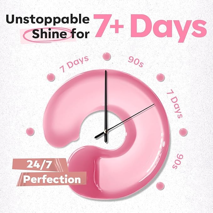 modelones Nail Polish Set, 6 Colors Jelly Nail Polish 2025 Translucent Pink Red Nude Orange Glitter Quick Dry Fingernail Polish Salon Home DIY Manicure Kit Mothers Day Gifts for Women