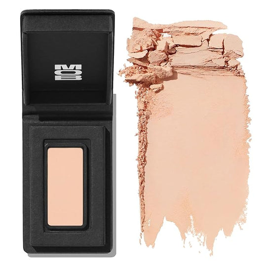 MOB Beauty Eyeshadow M2 Matte Bone – Light Base Shade for Brightening Eyes or Highlight, Blendable Talc-Free Vegan Cruelty-Free Skincare Infused Long Wear Sustainable Refillable Compact