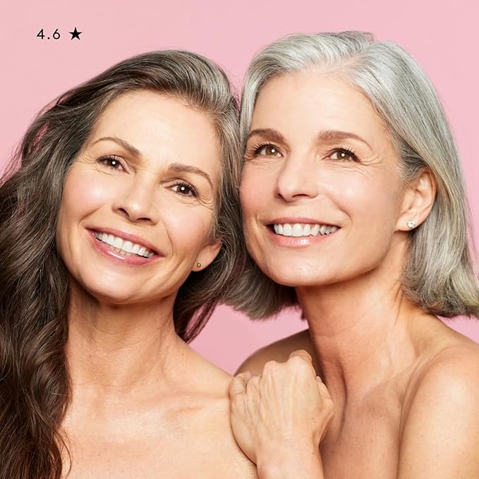 Naked & Thriving Wrinkle-Fighter Set, Includes Renew Resurfacing Night Serum (30 mL) & Illuminate C+ Serum (30 mL), Clinical Results, Dermatologist Loved, Hylauronic Acid & Bakuchiol (Set of 2)