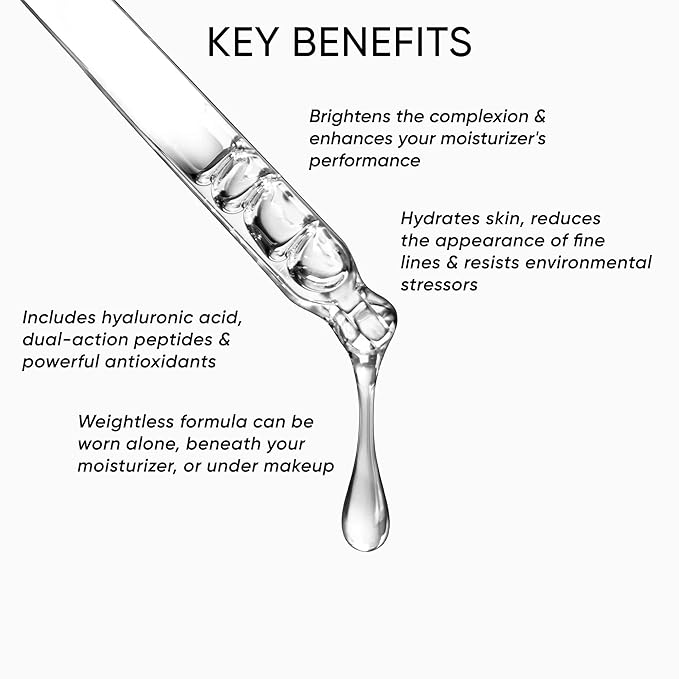 Trish McEvoy Beauty Booster Hyaluronic Face Serum, 1.0 fl oz/30 ml