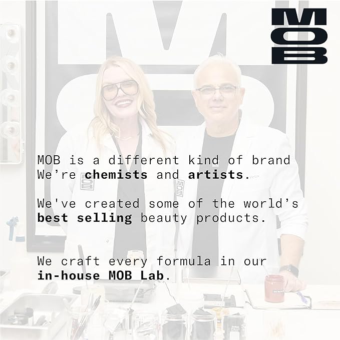 MOB Beauty Eyeshadow M6 Matte Warm Beige – Essential Everyday Neutral Shade for Natural Wash of Color, Talc-Free Vegan Cruelty-Free Skincare Infused Long Wear Sustainable Refillable Compact