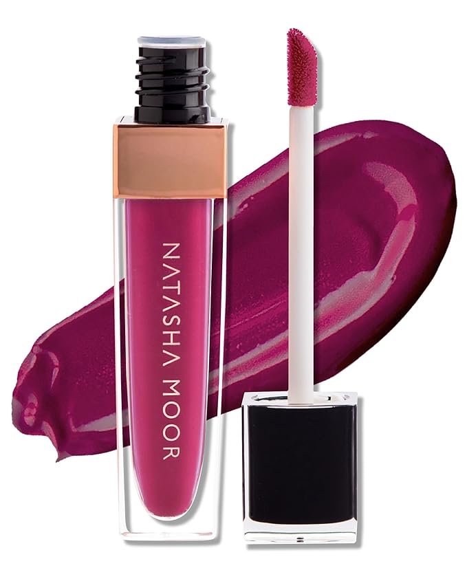 NATASHA MOOR: Molten Matte Liquid Lipstick - Long-Lasting, Hydrating, Matte Finish with Moisturizing Vitamin E - Waterproof, Kiss-Proof, Cruelty-Free - 12-Hour Stay Power - ALTER EGO
