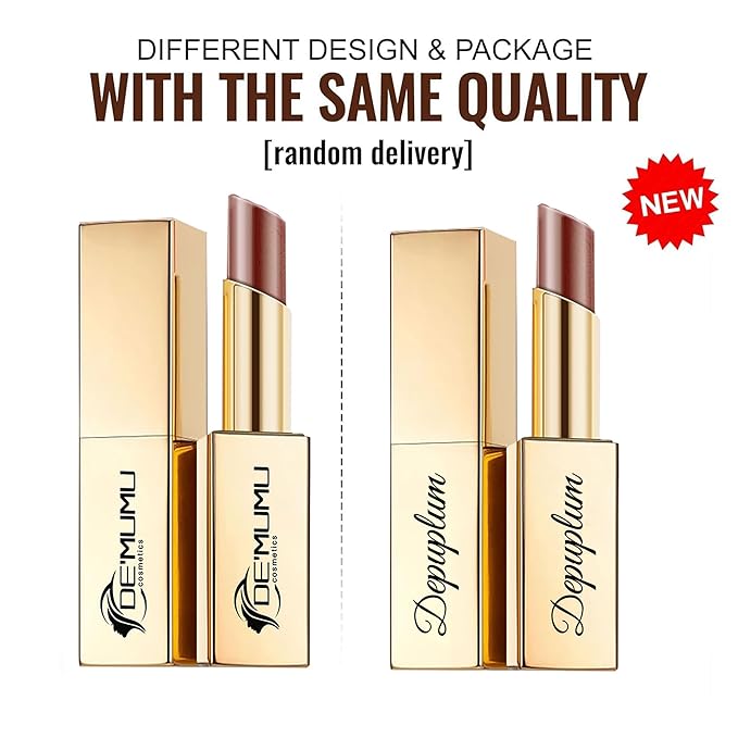 Brown Lipstick Moisturizing for Women Shimmer Tinted Lip Balm Hydrating Nourishing Chocolate Lip Gloss Vegan& Cruelty Free Lip Makeup, ZG117 Dark Era