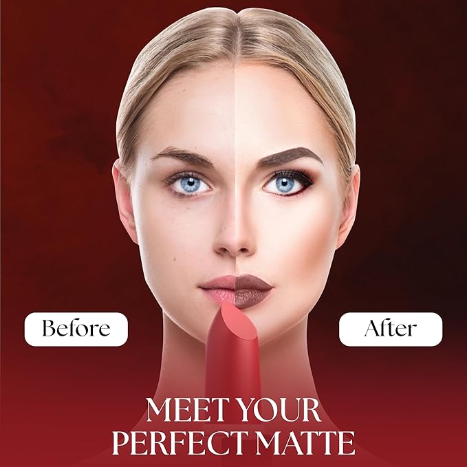 lipstick provides smooth application, hydration and moisture to the lips with long lasting wear, non-sticky, glides on,provides maximum color organic sea butter(sangria)