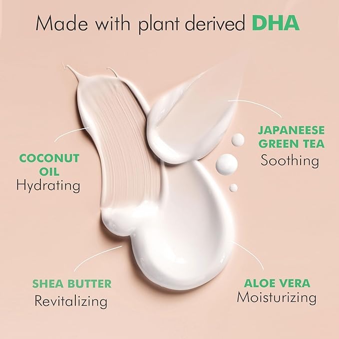 Tanning Lotion Self Tanner - USA Made with Natural & Organic Ingredients, Travel Size Self Tan Lotion, Non Toxic Gradual Tanning Moisturizer, Sunless Tanner for Fake Tan for Women & Men