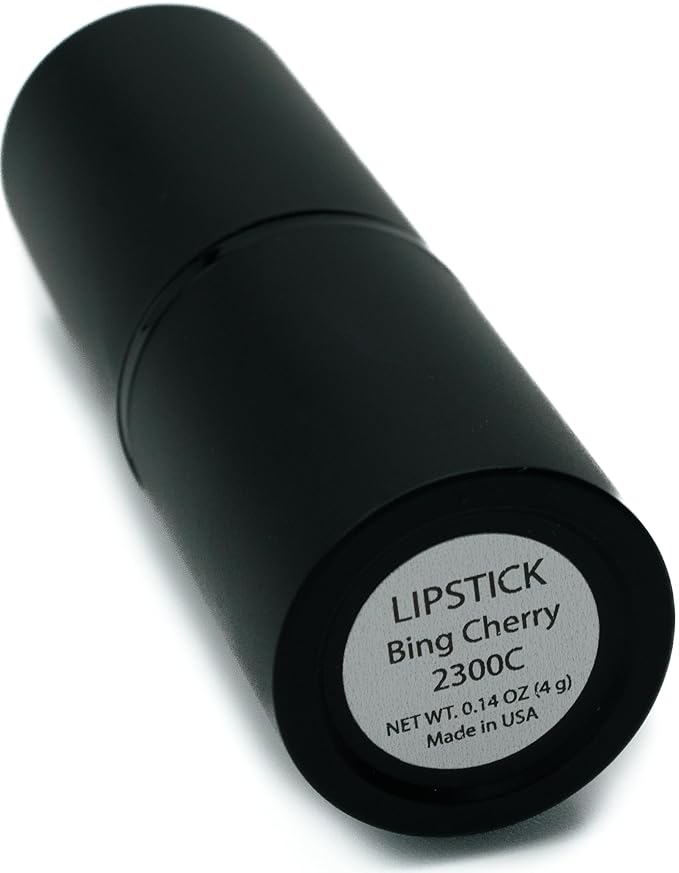 Bing Cherry Deep Dark Red Lipstick Cream Moisturizing Paraben Free, No Animal Testing & Cruelty Free Lip Makeup Color