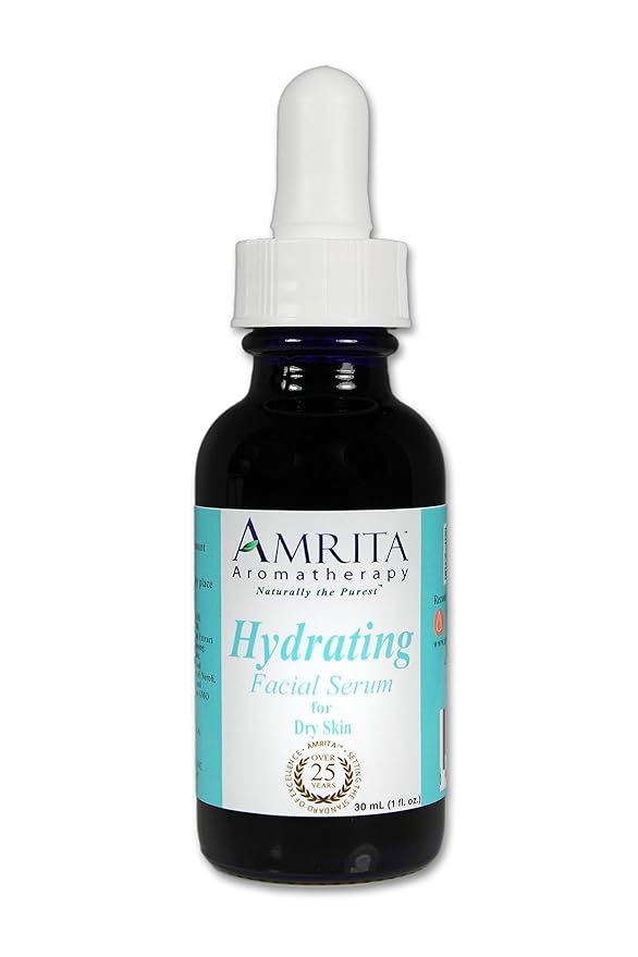 Hydrating Facial Serum (For Dry Skin) - Blended with Premium Therapeutic Quality Essential Oils of Neroli, Palmarosa, Jasmine Grandiflorum & Rose Geranium - SIZE: 30ML