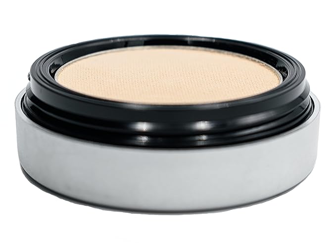 Bare Canvas Beige Neutral Naked Bare Matte Pressed Powder Single Vegan Eyeshadow; Talc, Paraben & Cruelty Free