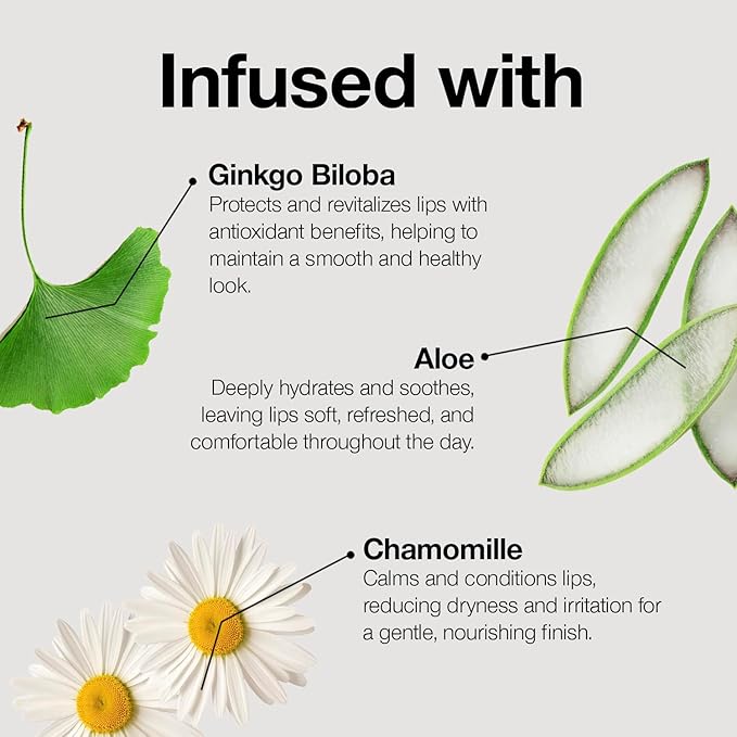 Palladio Herbal Lipstick, Rich Pigmented and Creamy Lip Color, Infused with Safflower, Ginseng, Ginkgo Biloba, Camellia and Aloe, Prevents Lips from Drying, Combats Fine Lines, Long Lasting, Brownie