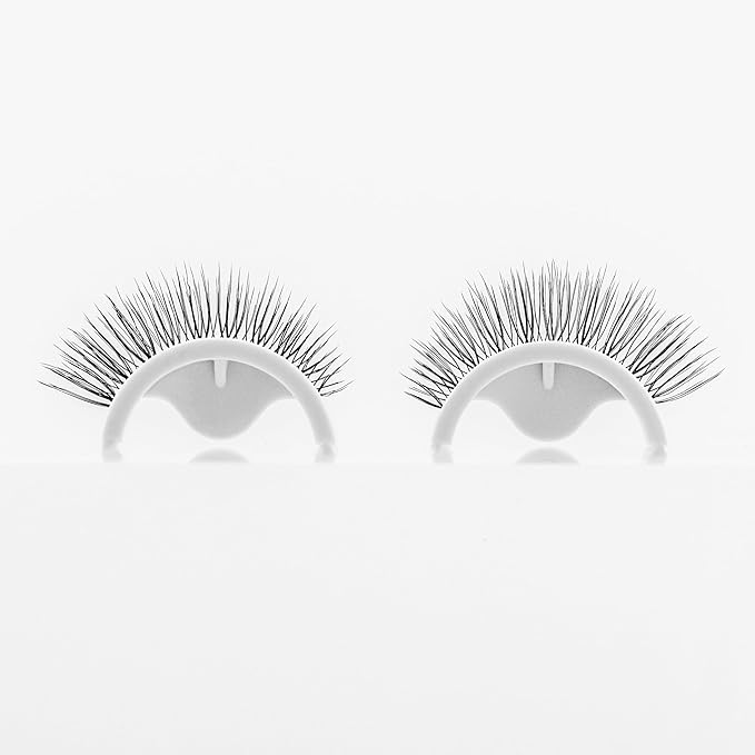 Self Adhesive Lashes Stick Eyelashes Wispy Light Pre-Glued Eyelash 5 Pairs with Applicator (DLP01)