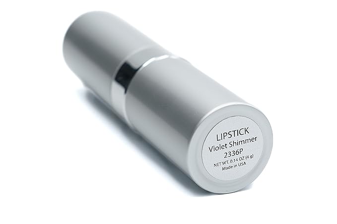 Violet Shimmer Cool Tone Purple Wine Mauve Creamy Pearl Lipstick Color Moisturizing Paraben Free, No Animal Testing & Cruelty Free Lip Makeup Color