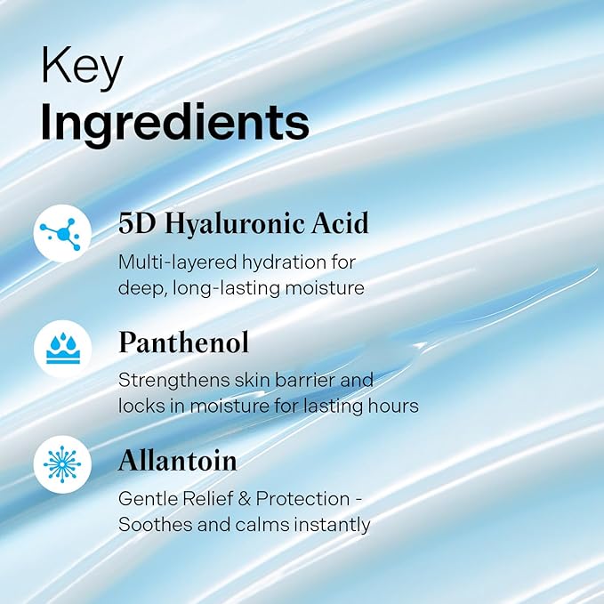 Torriden DIVE IN Hyaluronic Acid Soothing Cream Tube Type 100ml (3.38 fl. oz) | Revitalizing Facial Moisturizer for Sensitive and Dry Skin | Hyaluronic Acid, Panthenol, Allantoin