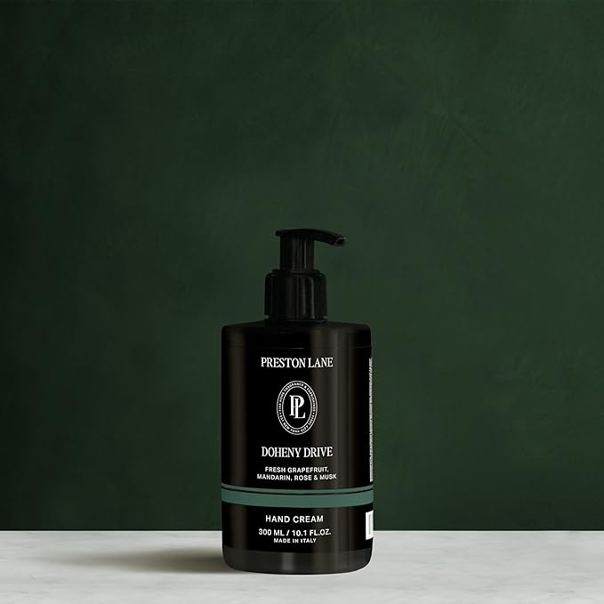 Preston Lane The Hand Cream, Non-Greasy Moisturizer, Nourishing, Essential Oils & Hyaluronic Acid