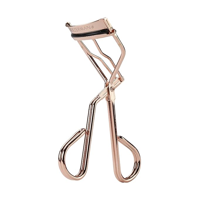 Tweezerman Pro Curl Rose Gold Eyelash Curler - Designed for Round-Shaped Eyes