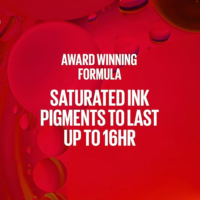 MAYBELLINE Super Stay Matte Ink Liquid Lipstick Makeup, Long Lasting High Impact Color, Up to 16H Wear, Shot Caller, Bright Pinky Red, 1 Count, Packaging May Vary (Pack of 2)