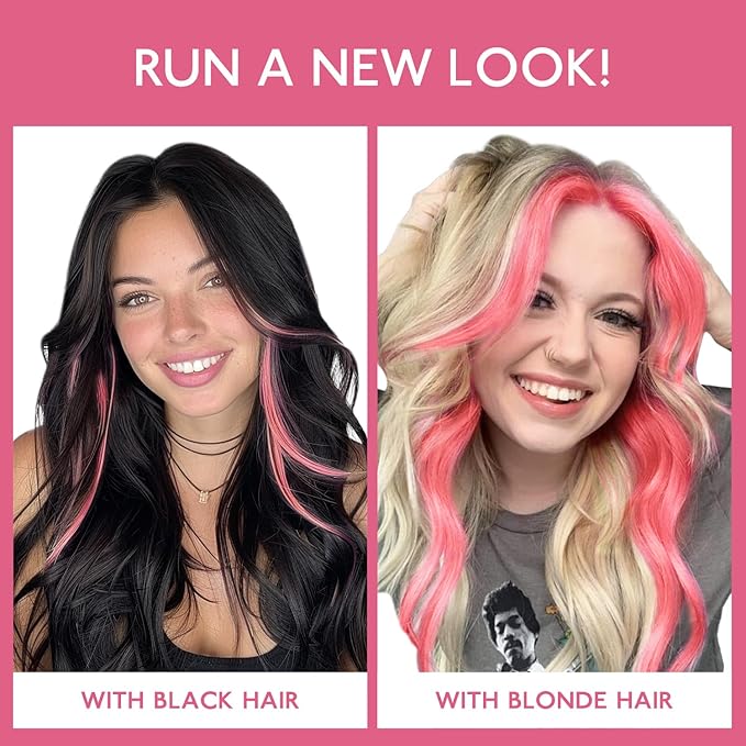 WENNALIFE I Tip Hair Extensions Human Hair, 50g 100s 14 Inch Light Pink Remy Itip Human Hair Extensions Invisible Itips Straight I Tips Fusion Extensions Real Human Hair