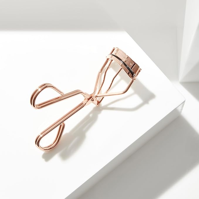 Tweezerman Pro Curl Rose Gold Eyelash Curler - Designed for Round-Shaped Eyes