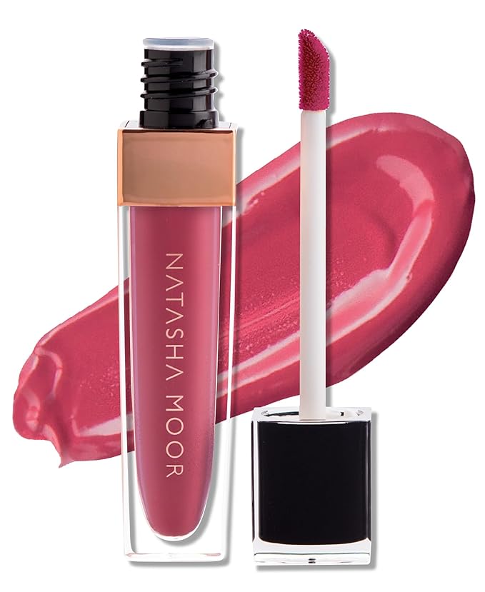 NATASHA MOOR: Molten Matte Liquid Lipstick - Long-Lasting, Hydrating, Matte Finish with Moisturizing Vitamin E - Waterproof, Kiss-Proof, Cruelty-Free - 12-Hour Stay Power - GAME CHANGER