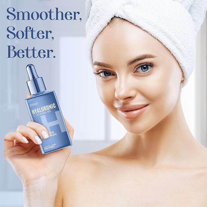 Hyaluronic Acid & Vitamin B5 Serum - Hydrating & Anti-Aging, Smooths Fine Lines, Moisture Retention - Dermatologist Tested, Cruelty-Free Korean Skin Care for All Skin Types - 2 fl. oz