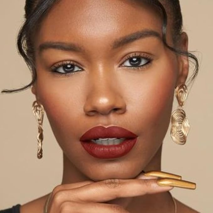 The Lip Bar - Nonstop Liquid Matte Lipstick, Brickhouse (Soft Brown) - High Pigment - One Swipe - Long Lasting - Jojoba Oil & Vitamin E - Vegan & Cruelty Free - Makeup & Cosmetics - .24 fl oz