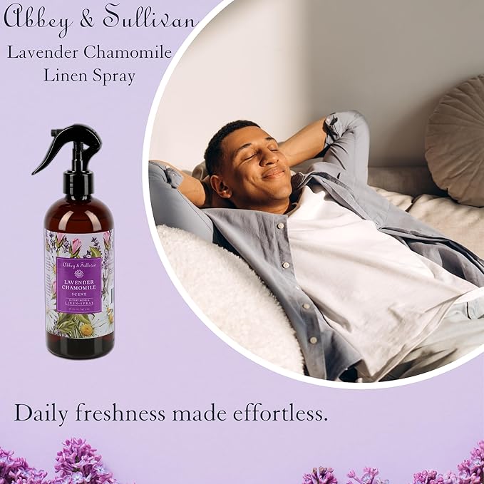 Abbey & Sullivan Linen Spray, Lavender Chamomile, 16 oz.