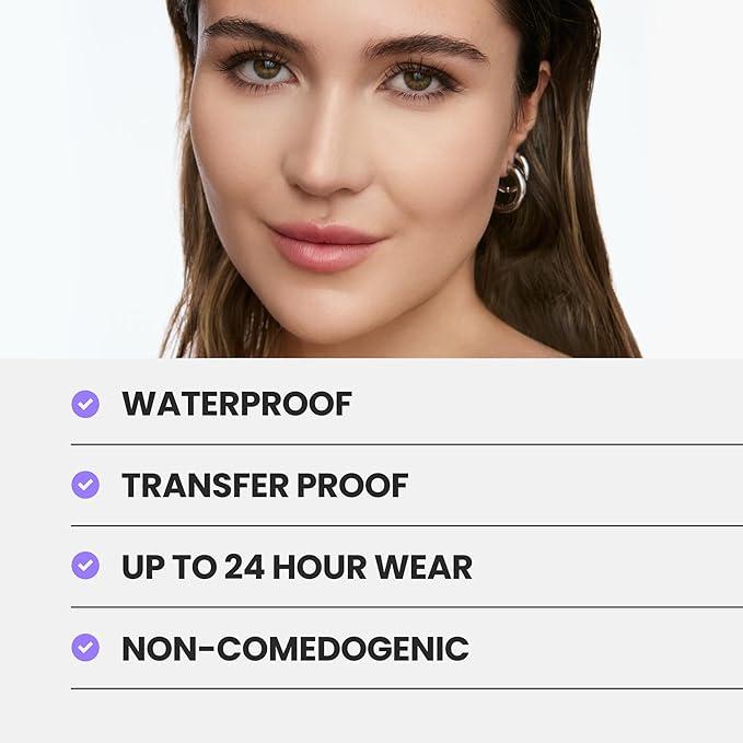 Wonderskin Hyper-Bond Serum Foundation – Waterproof, Transfer-Proof, 24HR Longwear Face Makeup with Niacinamide & Hyaluronic Acid – Lightweight, Natural Finish, Vegan & Cruelty-Free (Halo)