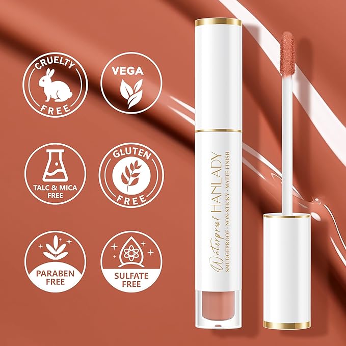 Nude Lipstick Long Lasting Lipsticks for Women Pigmented Smudgeproof Transferproof Vegan Cruelty Free Lip Makeup, A59 For Love