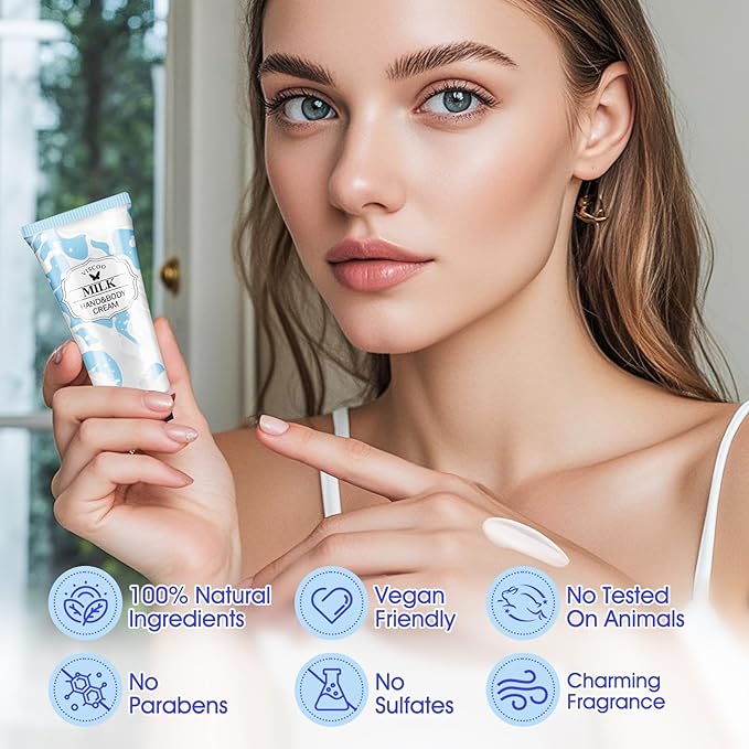 42 Pack Hand Cream Gifts Set for Women, Bulk Hand Lotion for Birthday Gifts for Women, Bridesmaid Gifts, Thank You Gifts, Party Favors, Mini Moisturizing Hand Lotion Travel Size for Dry Cracked Hands