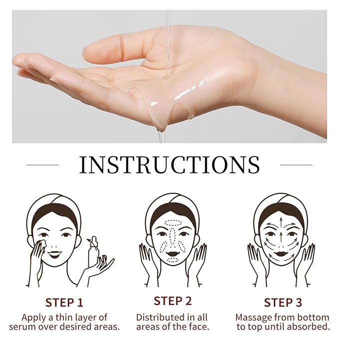 Vitamin C Serum for Face with Vitamin E & Ferulic Acid, Smoothes Wrinkles,Improves Elasticity,Firms Skin 1 Oz for Face Care, Daily Use