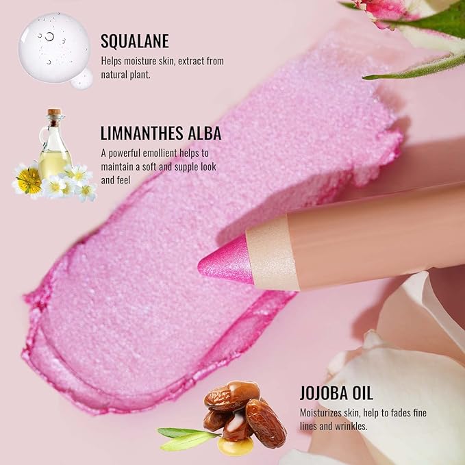 Oulac Brown Eyeshadow Pencil – Twist-Up Creamy Crayon, Waterproof Long Lasting Eye Makeup, Vegan & Cruelty-Free Eye Makeup, 1.25g, 15 Velvet Teddy