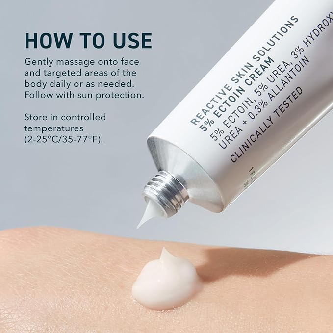 Prequel Reactive Skin Solutions - Soothing, Hydrating Face Moisturizer for Sensitive Skin. Barrier Support Cream with 5% Ectoin, Urea, and Allantoin for Extreme Dryness, Calming and Renewal