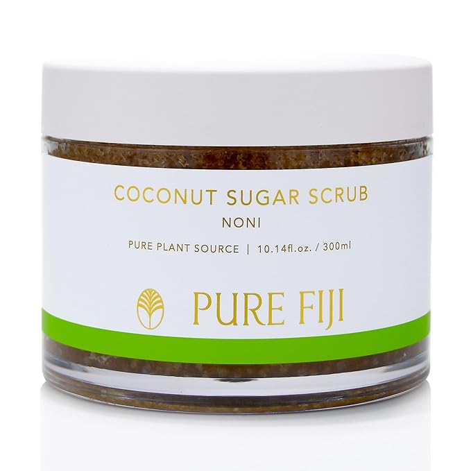 Pure Fiji Coconut Sugar Body Scrub, Noni (10.14 Oz /300ml)