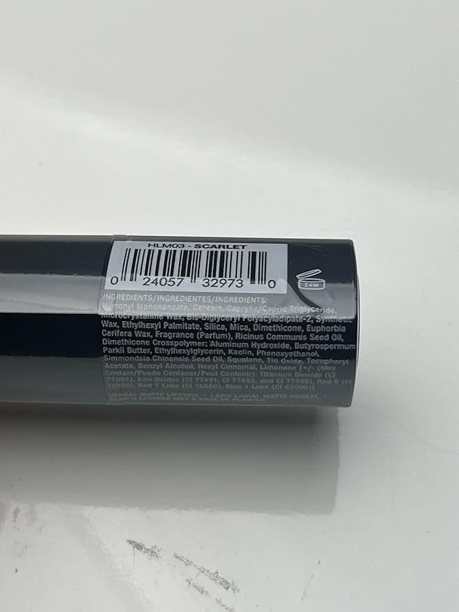 Palladio Herbal Matte Lipstick, Scarlet, Creamy and Full Coverage Long Lasting Matte Lipstick