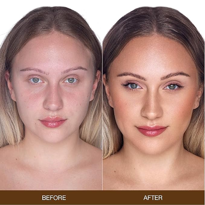 Rachel Couture Lightweight Liquid Foundation with Buildable Coverage & Matte Finish | Vegan & Cruelty-Free | Skin-Nourishing Arnica Extract Infusion - 1.18 Fl Oz - Porcelain