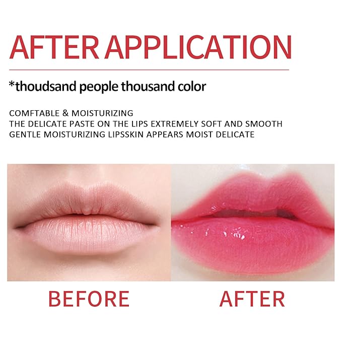 Carrot Color Changing Lipstick, Natural Moisturizing Lip Gloss Korean Lip Balm Long Lasting Lip Care Labiales Magicos Nutritious Magic Lipstick For Women