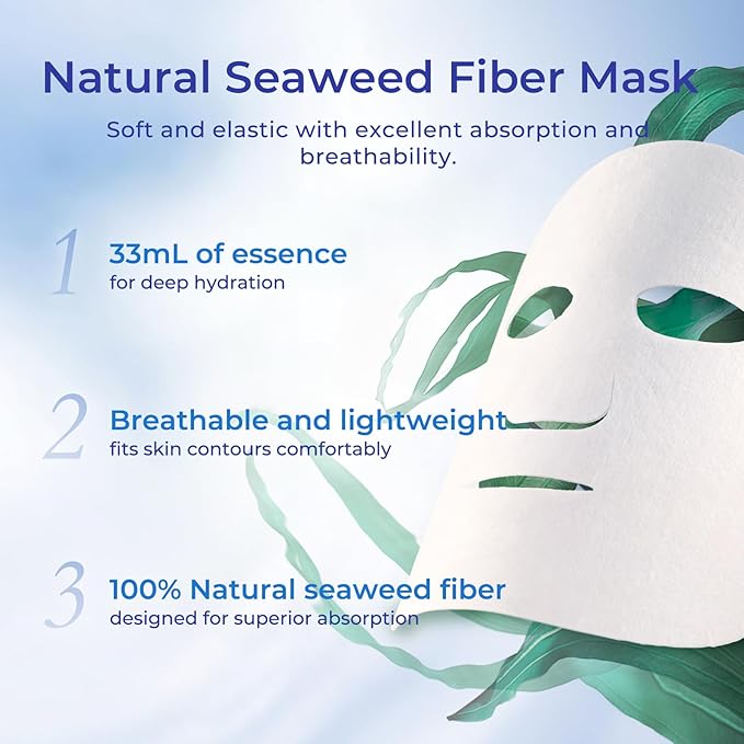 2-Step Copper Peptide Anti-Wrinkle Ampoule Mask (1.5ml+33mlx5PCS) - Powerful Anti-Wrinkle Mask with Copper Peptides for Firming and Smoother Skin