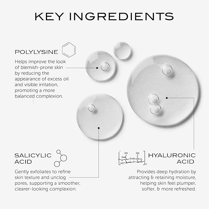 111SKIN Anti Blemish Booster Serum, Hydrating & Exfoliating Face Serum with Hyaluronic Acid, Niacinamide & Salicylic Acid, Helps Reduces Post-Acne Marks & Clogged Pores for All Skin Types, 0.68 fl oz