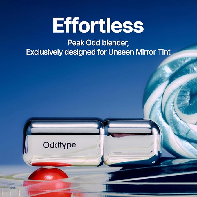 Unseen Mirror Lip Tint, High-Gloss, Non-Sticky, Long-Lasting Stain, Blendablem, Clear Shades 3.5g (Time's up, 1 OZ)