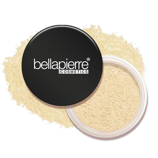 Bellapierre Mineral Foundation SPF 15 – Loose Powder Foundation, Full Coverage Mineral Makeup with Matte Finish – Vegan, Cruelty Free, Hypoallergenic, Oil & Talc Free – 0.32 oz - Ultra