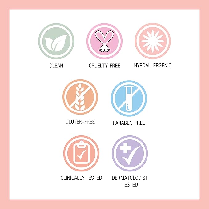 Physicians Formula Rosé All Day Highlighter Blush Face Powder, Blush Petal Glow, Shimmering Rose, Dermatologist Tested, Clinicially Tested (Pack of 2)