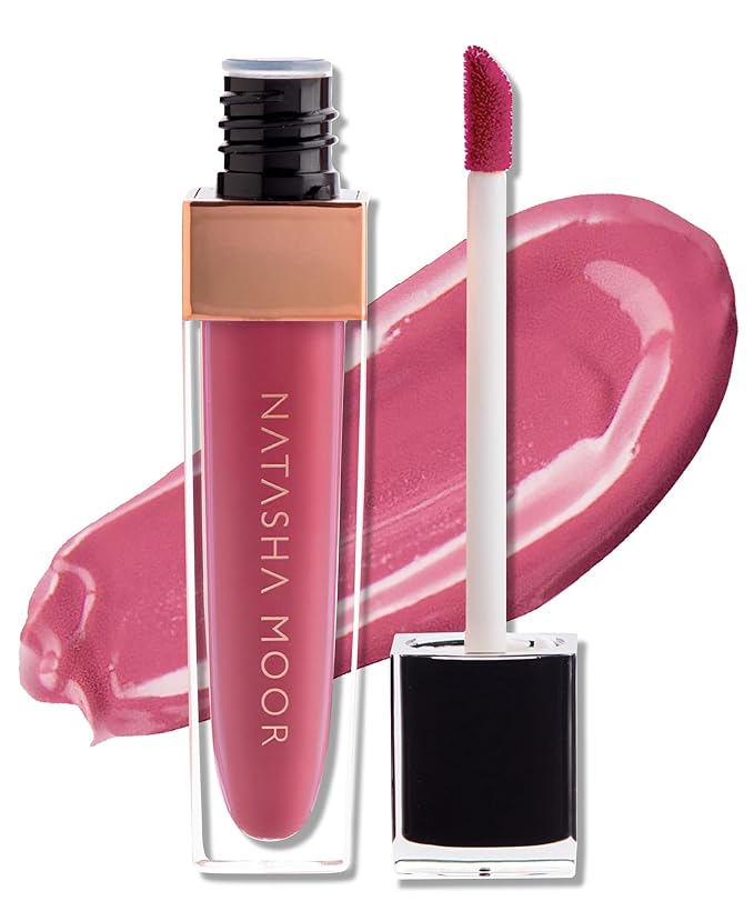 NATASHA MOOR: Molten Matte Liquid Lipstick - Long-Lasting, Hydrating, Matte Finish with Moisturizing Vitamin E - Waterproof, Kiss-Proof, Cruelty-Free - 12-Hour Stay Power - CEO