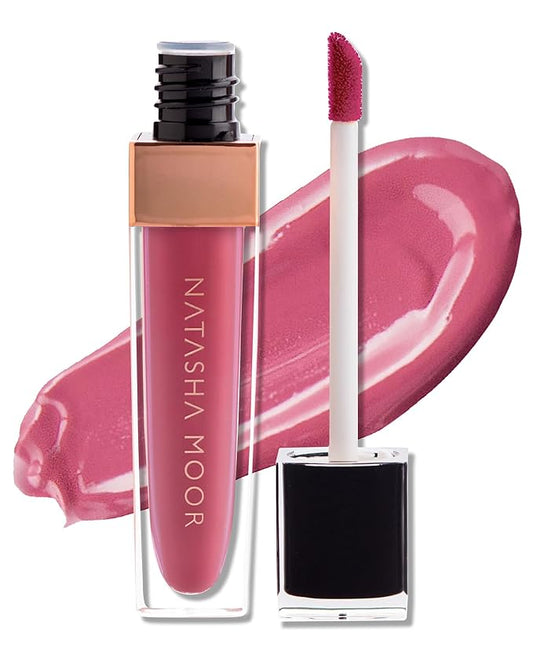 NATASHA MOOR: Molten Matte Liquid Lipstick - Long-Lasting, Hydrating, Matte Finish with Moisturizing Vitamin E - Waterproof, Kiss-Proof, Cruelty-Free - 12-Hour Stay Power - CEO