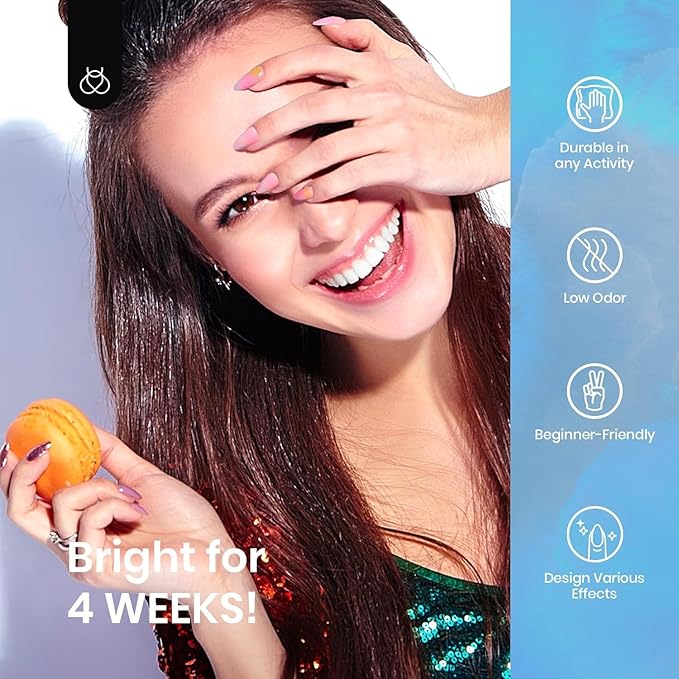 Beetles Blooming Gel Nail Polish HEMA Free, Blossom Gel Polish 1 Pcs 20ml with Nail Brush for Spreading Effect Marble Natural Stone Watercolor Floral Soak off U v DIY Fall Nails Gifts for Women