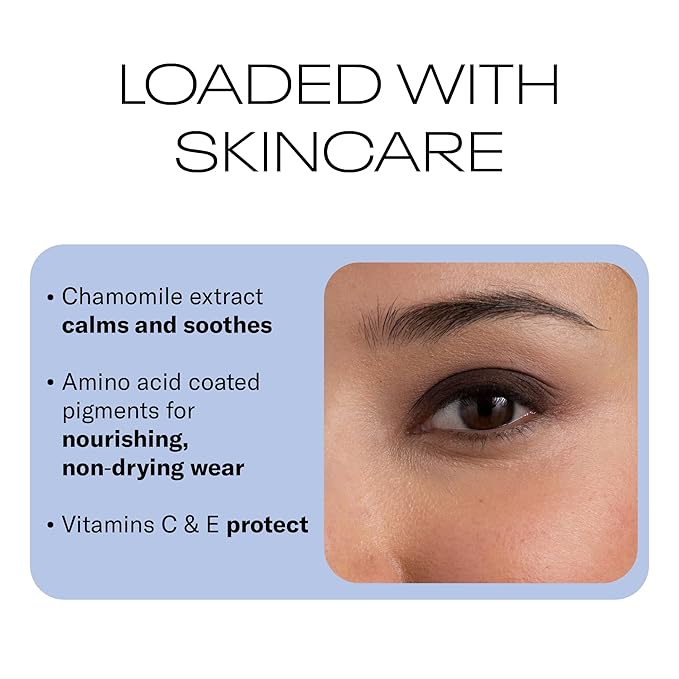 MOB Beauty Eyeshadow M28 Matte Rich Brown Plum – Deep Cool Smoky Shade for Liner, Crease or Outer Corner, Talc-Free Vegan Cruelty-Free Skincare Infused Long Wear Sustainable Refillable Compact