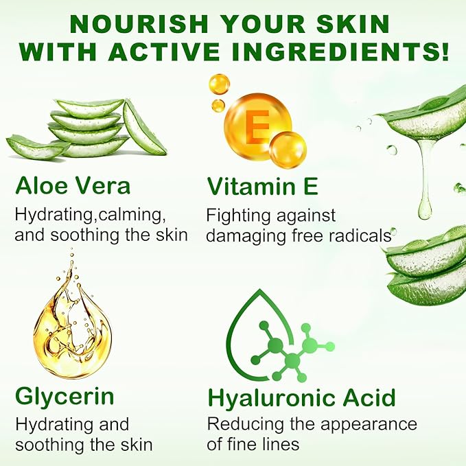 Conductive-Gel-for-Face-Microcurrent, 13.5 Oz Large Bottle Hydrating Massage Gel Serum for Facial Machine Device, Leave-On Gel Primer for Face,Hyaluronic Acid,Aloe Vera,Vitamin E