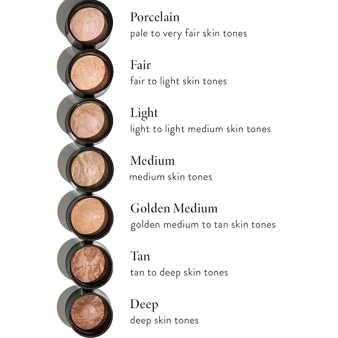 LAURA GELLER NEW YORK Award-Winning Baked Balance-n-Brighten To Go Travel Size Color Correcting Powder Foundation - Golden Medium - Buildable Light to Medium Coverage - Demi-Matte Natural