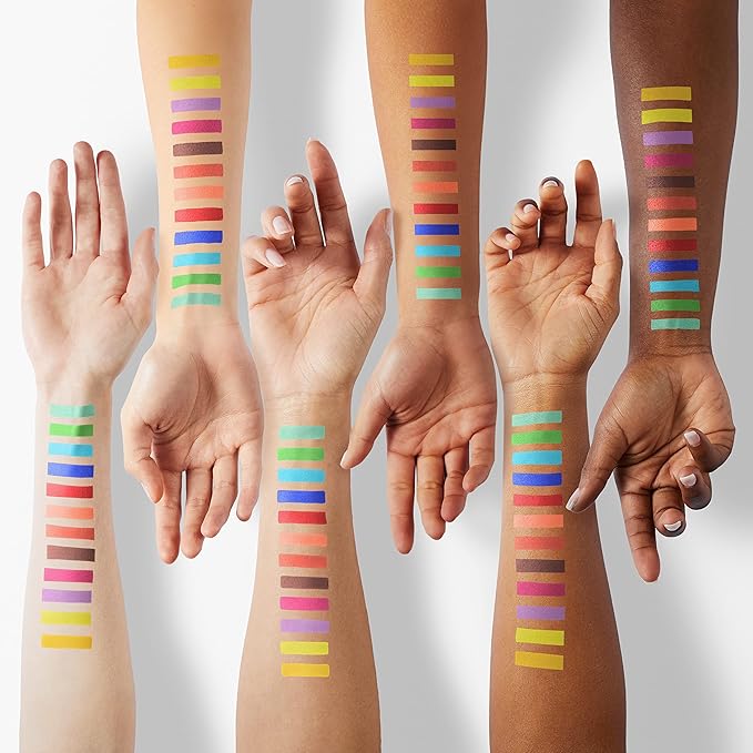 docolor Eyeshadow Palette 54Colors Gemstone Eye Shadow Palette Highly Pigmented Mattes Glitter Shimmers Smokey Cream Powder Blendable Long Lasting Waterproof Colorful Professional Makeup Palette