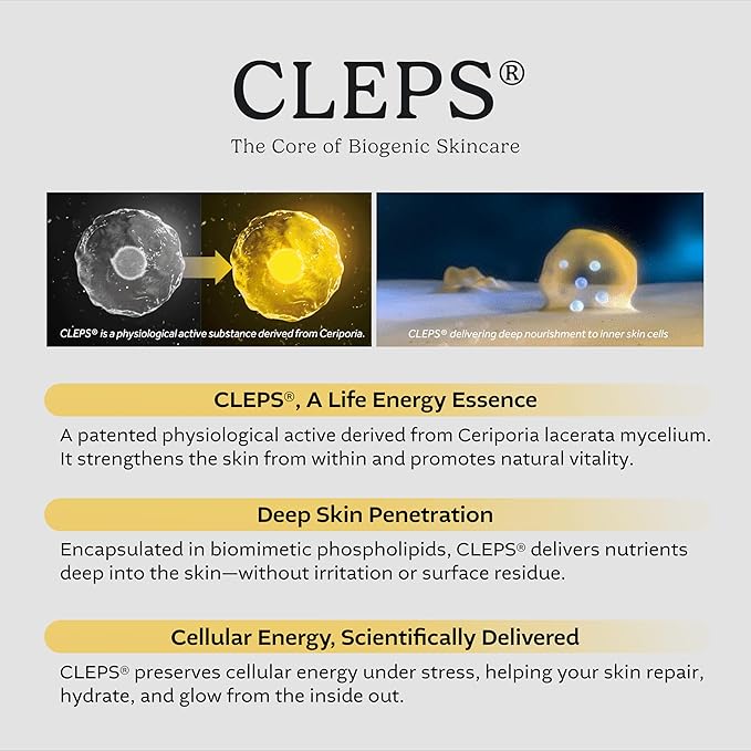 Biogenic Essence 50% CLEPS® Blended Formula, Hydrating Face Serum with Misun Tree Water – Korean Skincare for Dull & Dehydrated Skin, 3.38 fl.oz