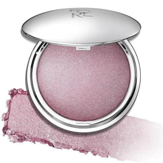 FOCALLURE Shimmer Face Highlighter Makeup Powder, Gel to Powder Glow Finish, Leaving a Lightweight & Healthy Radiance, Long Lasting Luminous Face Body Highlighter Makeup,PK01 Pinkish Galaxy